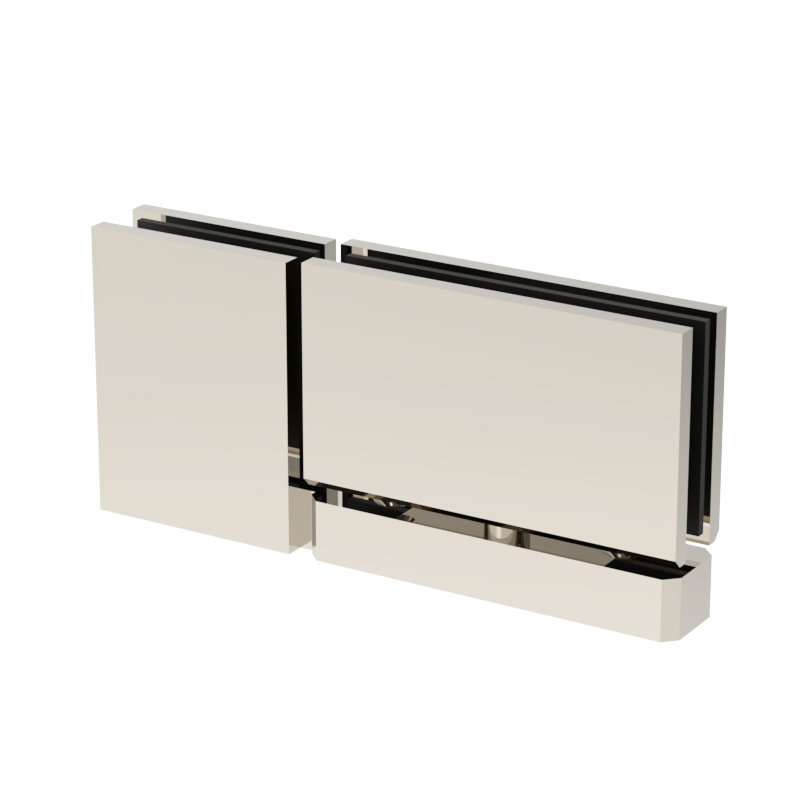 GGH Shower Pivot - Square Regular Duty - Top or Bottom with Attached U-Clamp Hinge