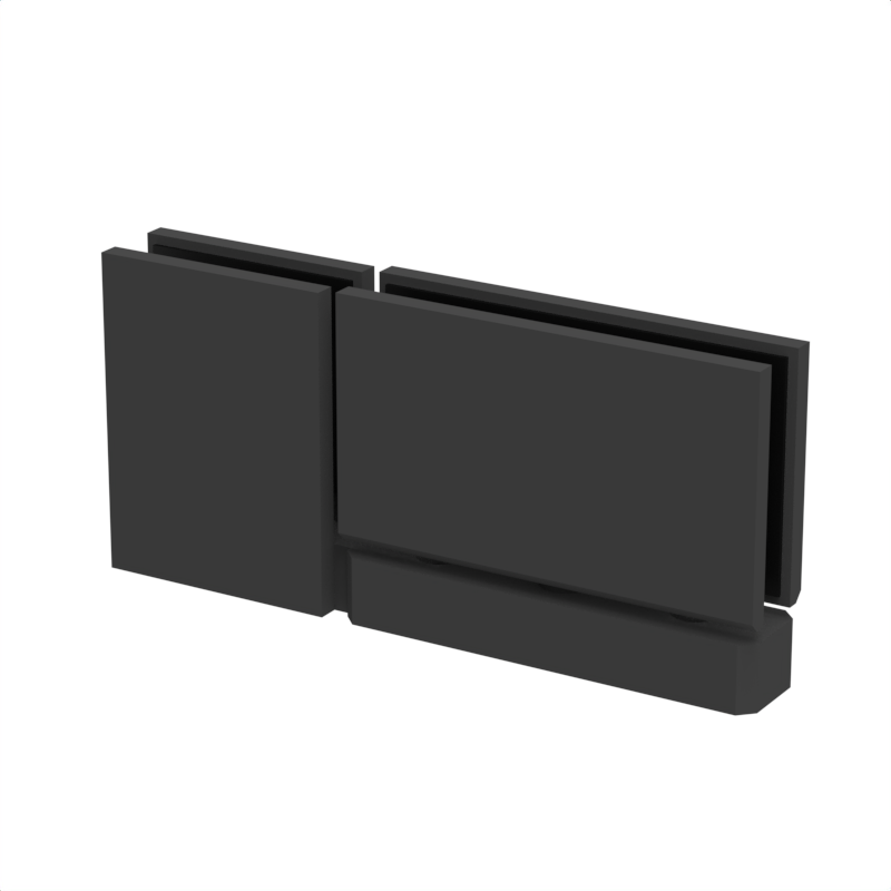 GGH Shower Pivot - Square Regular Duty - Top or Bottom with Attached U-Clamp Hinge