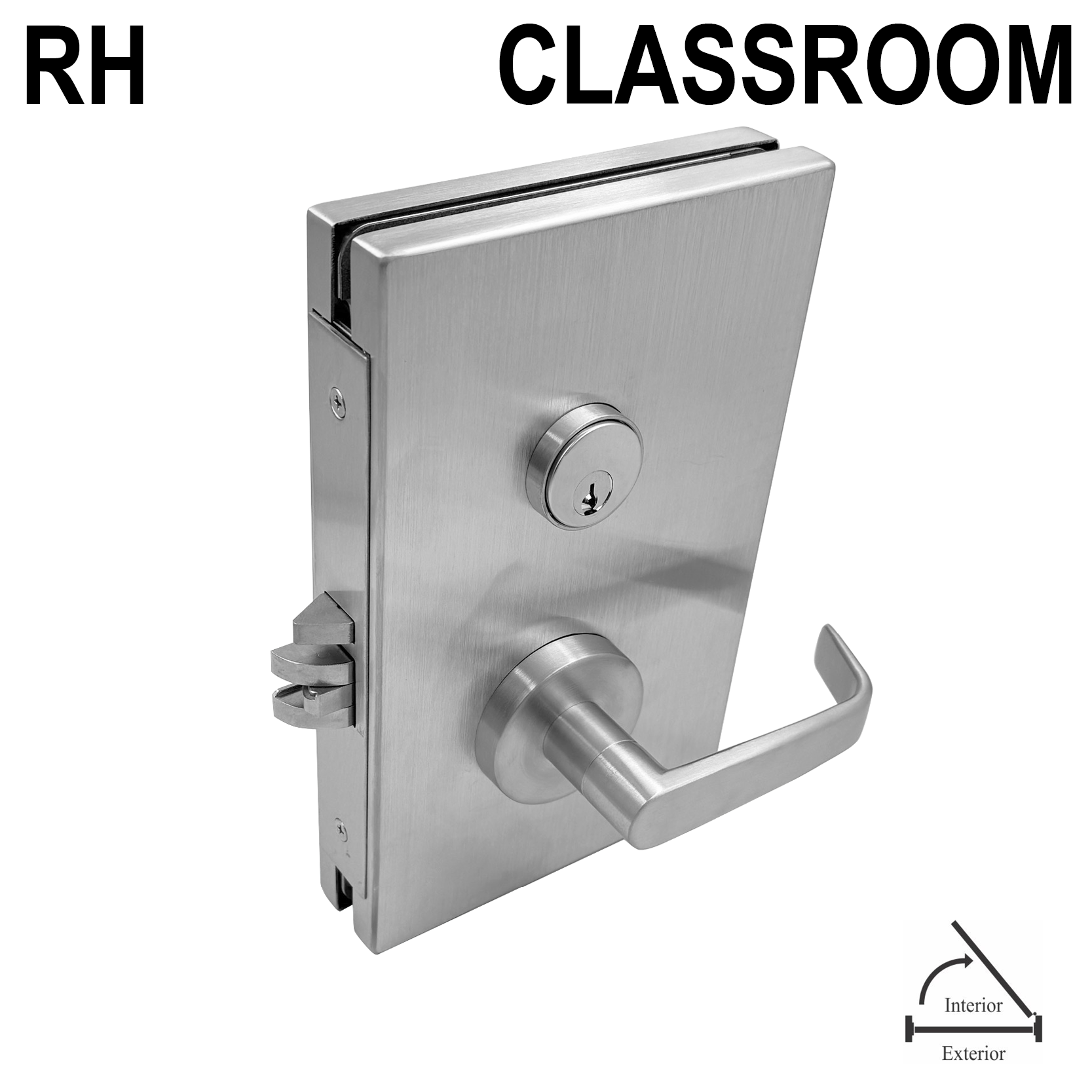 [GDLCCINR] GDL Series GGH Commercial Center Lock - Classroom Version - Inswing, Right Hand (RH)