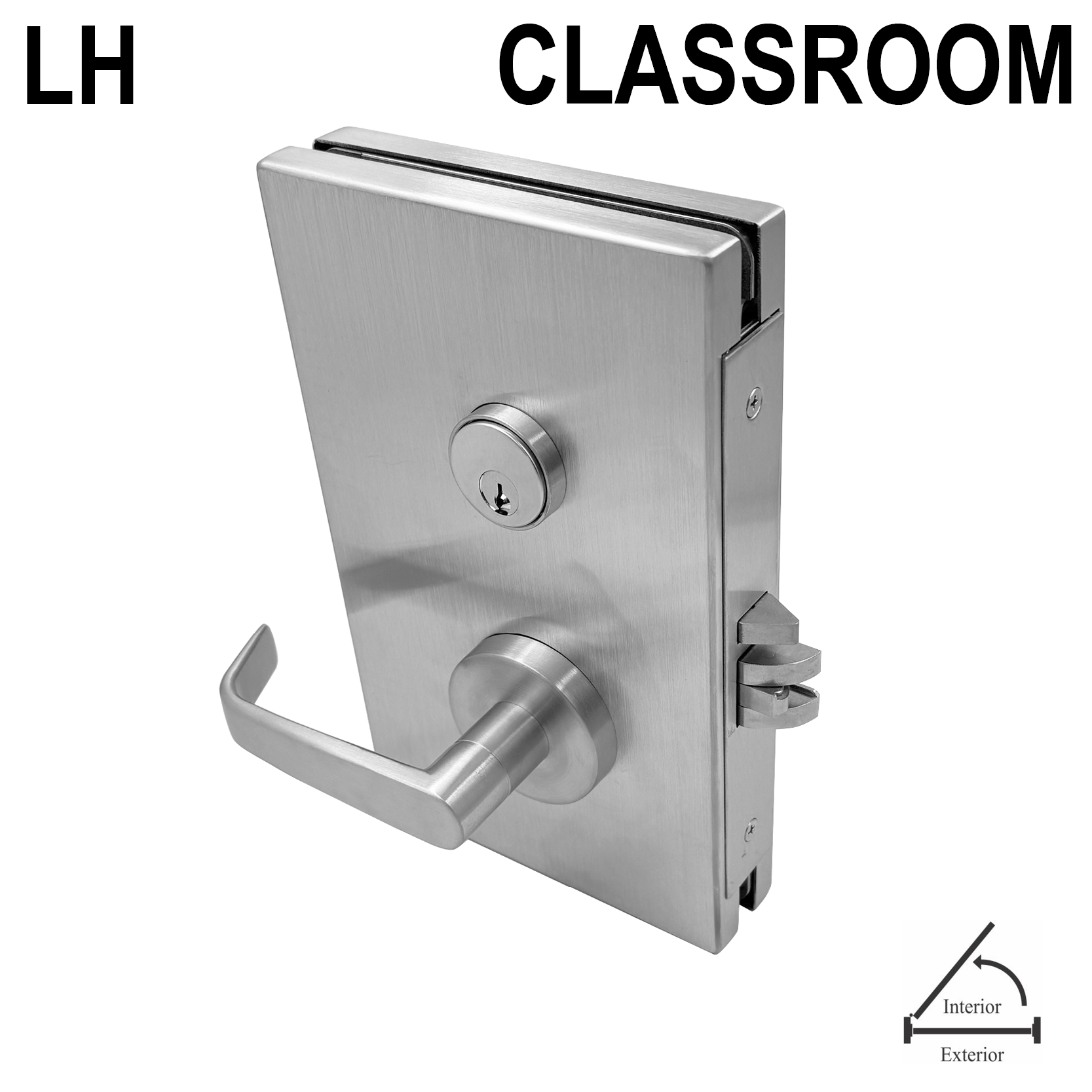 [GDLCCINL] GDL Series GGH Commercial Center Lock - Classroom Version - Inswing, Left Hand (LH)