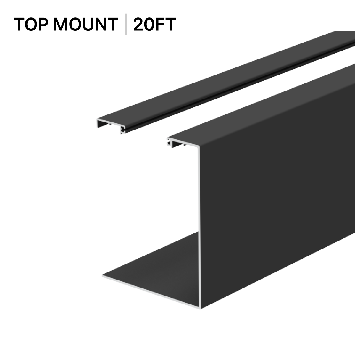 GGH Base Shoe Cladding - Side Mount - 240" (20ft)