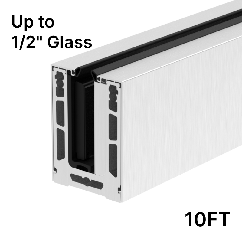 GGH Top Mount (120") - From 12mm (1/2") to 14.28mm (9/16") Glass