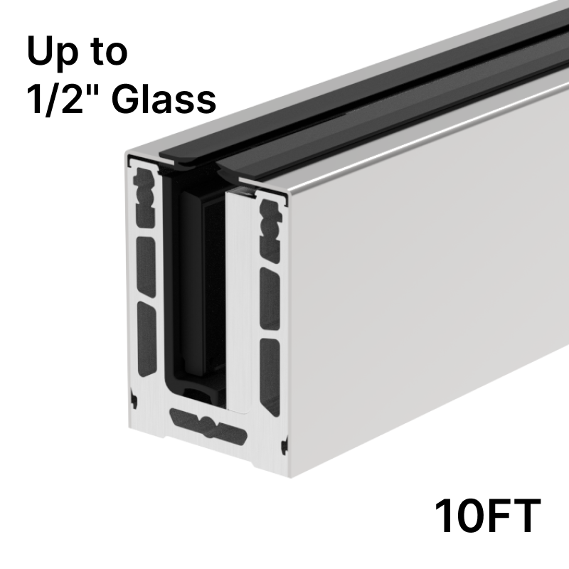 GGH Top Mount (120") - From 12mm (1/2") to 14.28mm (9/16") Glass