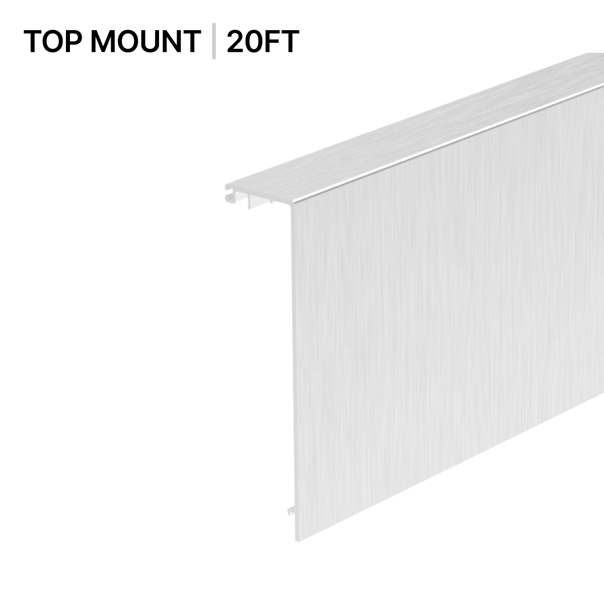 GGH Base Shoe Cladding - Top Mount - 240" (20ft)