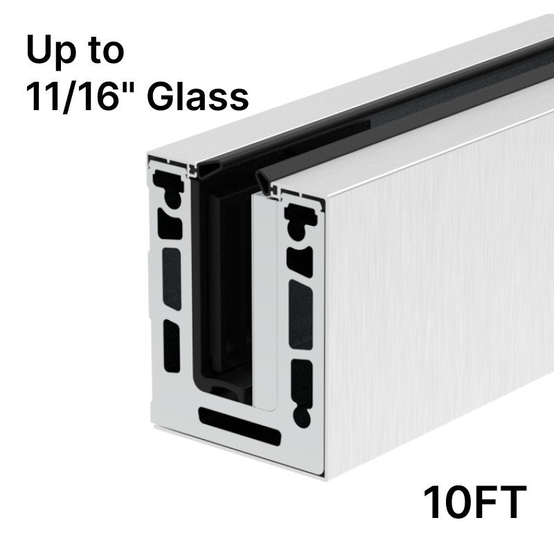 GGH Side Mount (120") - Up to 17.52mm (11/16") Glass