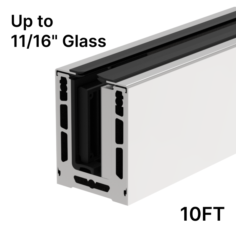 GGH Top Mount (120") - Up to 17.52mm (11/16") Glass