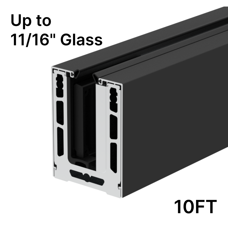 GGH Top Mount (120") - Up to 17.52mm (11/16") Glass