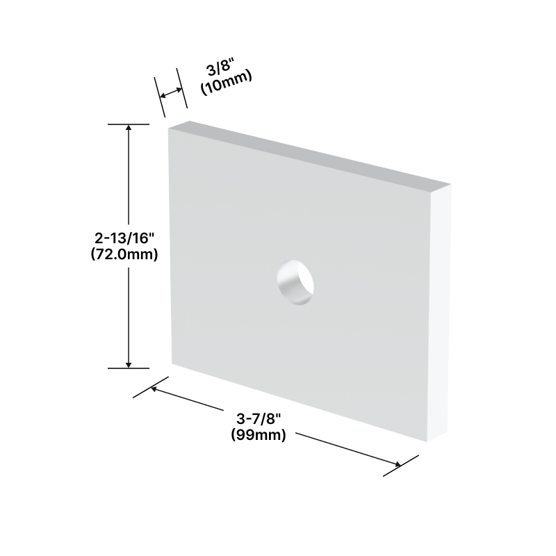 GGH Drain Blocks for Base Shoe