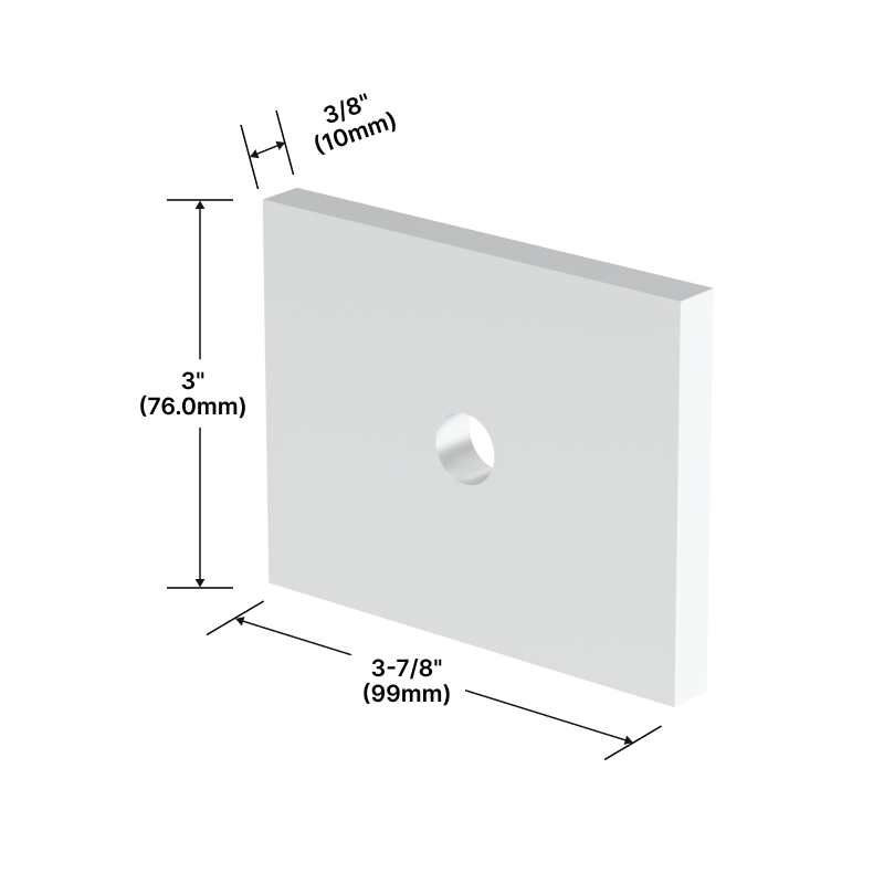 GGH Drain Blocks for Base Shoe