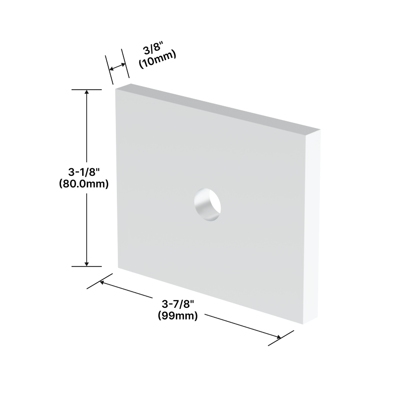 GGH Drain Blocks for Base Shoe