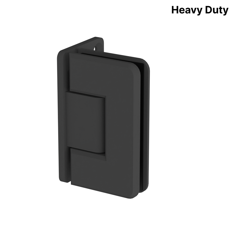 GGH Shower Hinge - Square Heavy Duty - Wall Mount, Offset Plate