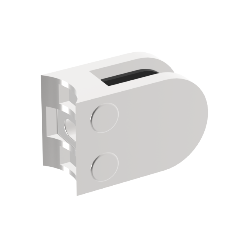 GGH Round Railing Clamp - Round Back - 67x45mm