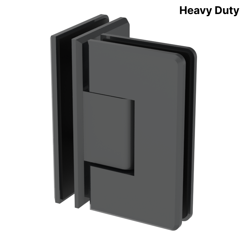 GGH Shower Hinge - Beveled Heavy Duty - 90° Glass to Glass