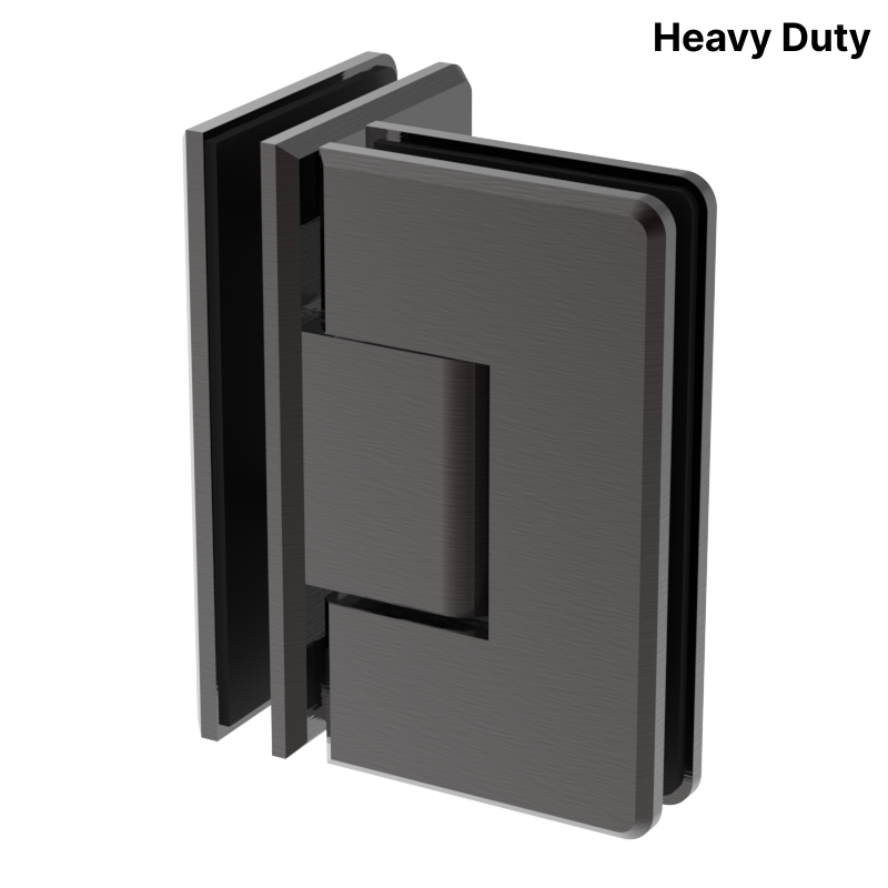GGH Shower Hinge - Beveled Heavy Duty - 90° Glass to Glass