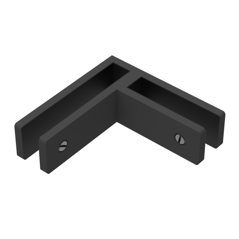 [CON092] Railing Connector - 90° Glass to Glass (Large)