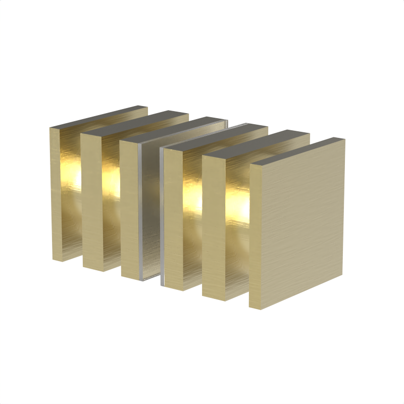 [DK160] GGH Glass Door Knob - 160 Style Back to Back
