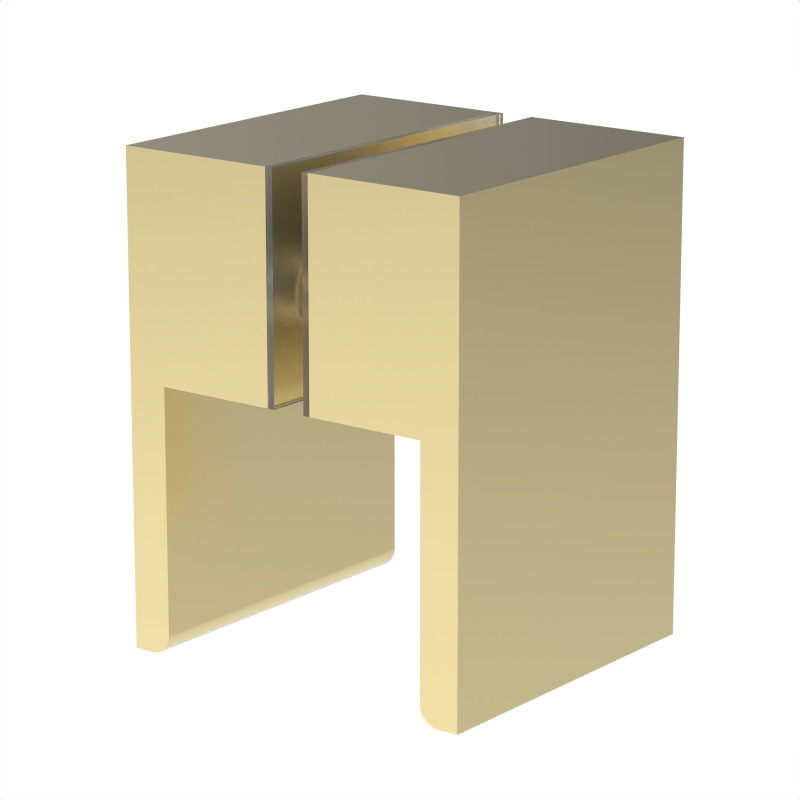 GGH Glass Door Knob - 180 Style Back to Back