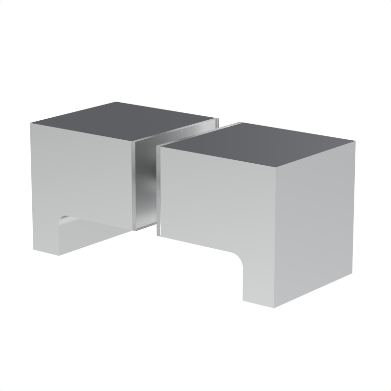 [DKSQ2] GGH Glass Door Knob - SQ2 Style back to Back paddle