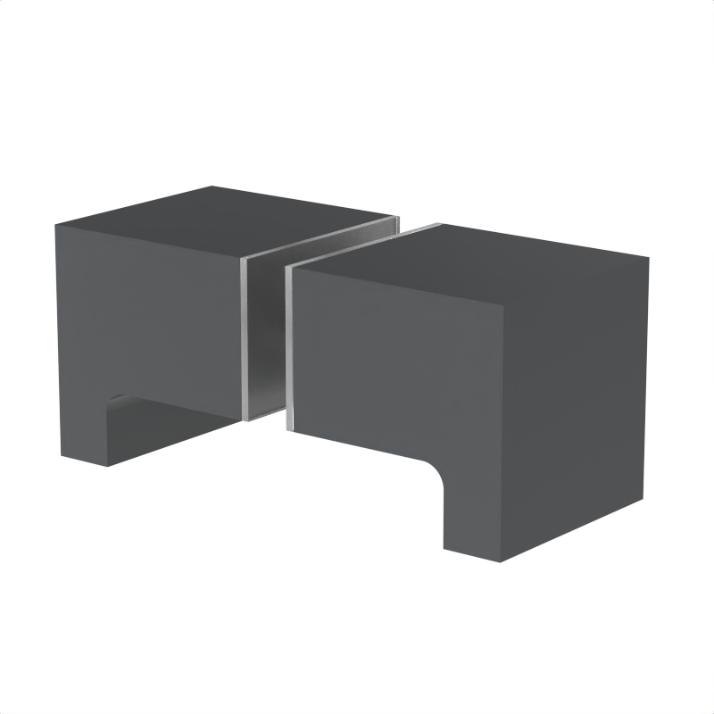 [DKSQ2] GGH Glass Door Knob - SQ2 Style back to Back paddle