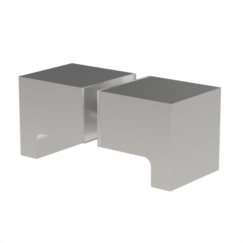 [DKSQ2] GGH Glass Door Knob - SQ2 Style back to Back paddle