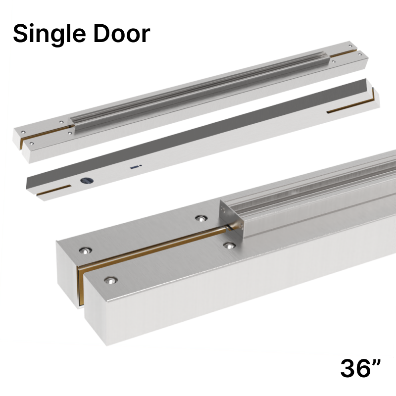[DLUXFH4S36] DLUX Series GGH DLUX 4" Floating Header – For 36" Wide Opening