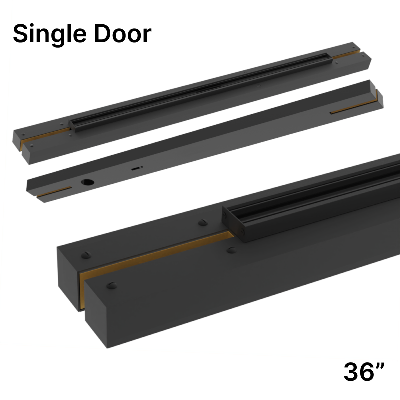 [DLUXFH4S36] DLUX Series GGH DLUX 4" Floating Header – For 36" Wide Opening