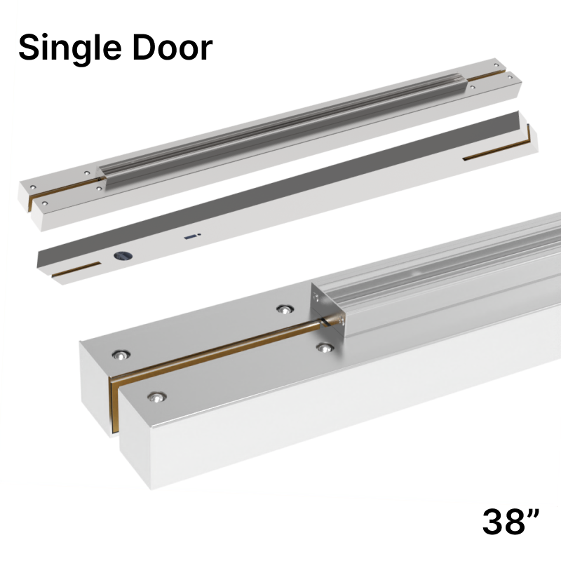 [DLUXFH4S38] DLUX Series GGH DLUX 4" Floating Header – For 38" Wide Opening