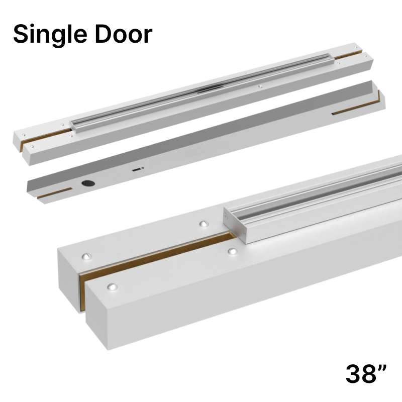 [DLUXFH4S38] DLUX Series GGH DLUX 4" Floating Header – For 38" Wide Opening