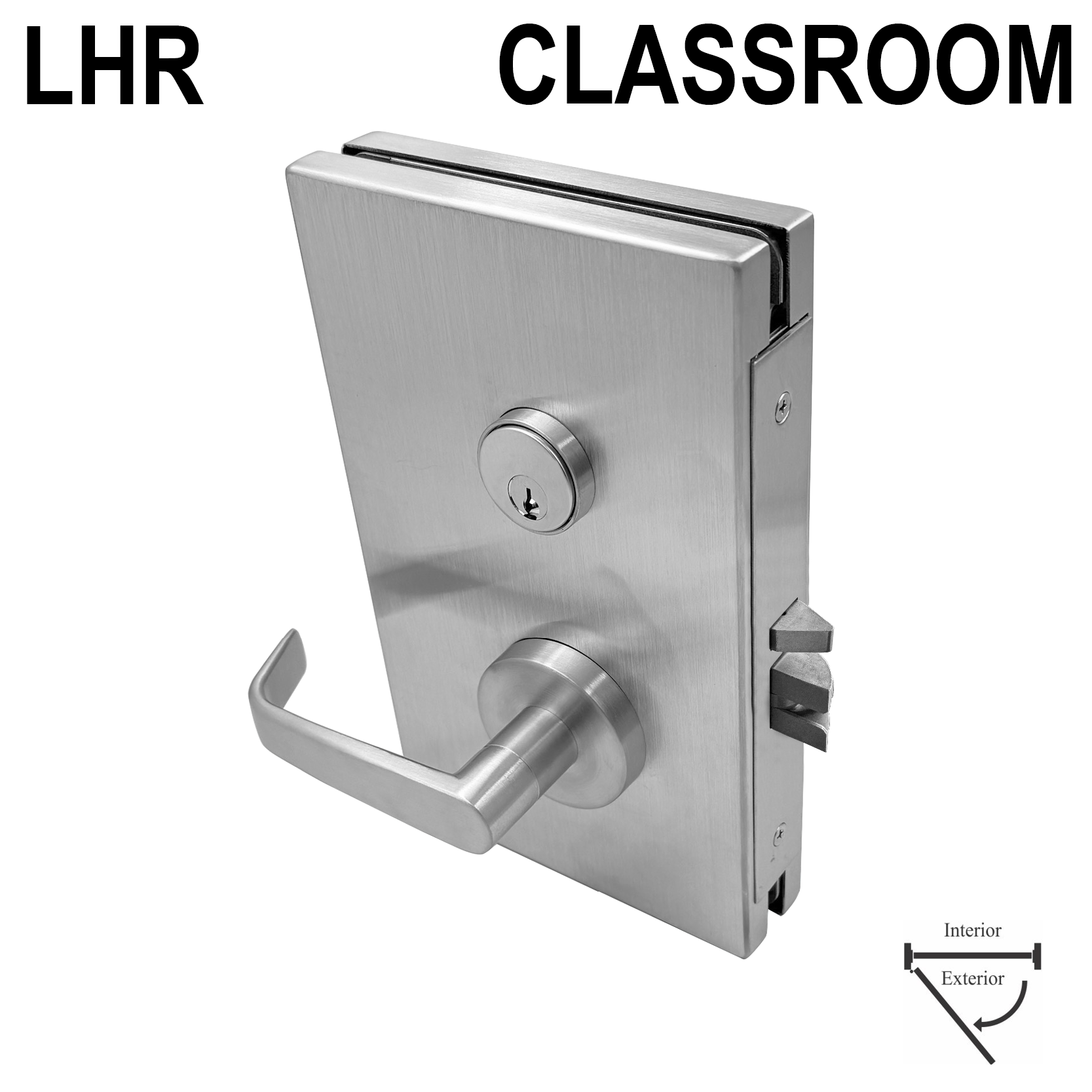 [GDLCCOUTL] GDL Series GGH Commercial Center Lock - Classroom Version - Outswing, Left Hand (LHR)