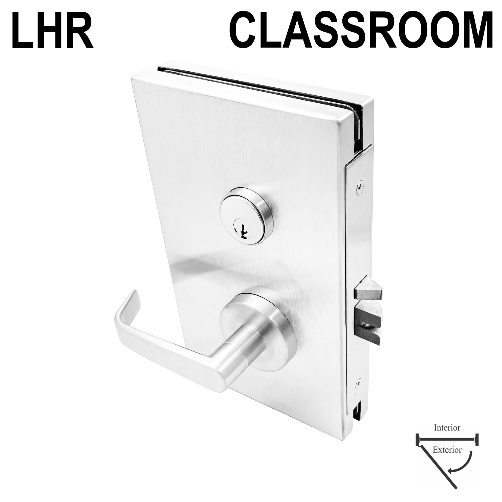 [GDLCCOUTL] GDL Series GGH Commercial Center Lock - Classroom Version - Outswing, Left Hand (LHR)