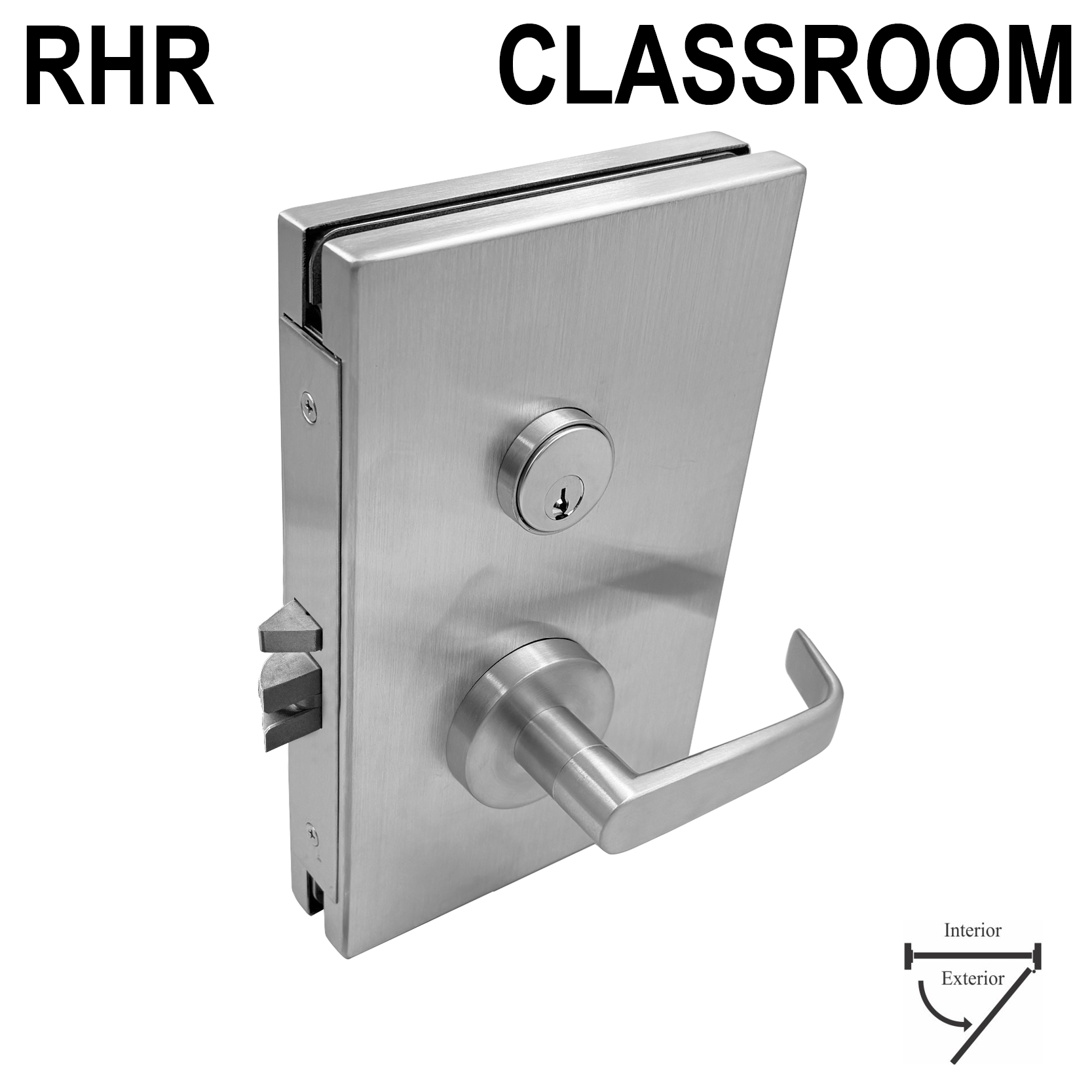 [GDLCCOUTR] GDL Series GGH Commercial Center Lock - Classroom Version - Outswing, Right Hand (RHR)