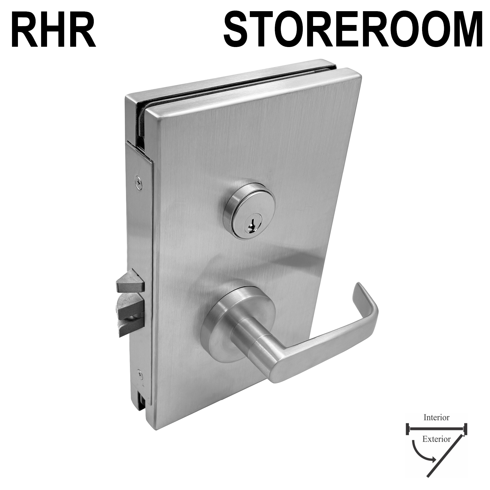 [GDLCSOUTR] GDL Series GGH Commercial Center Lock - Storeroom Version - Outswing, Right Hand (RHR)