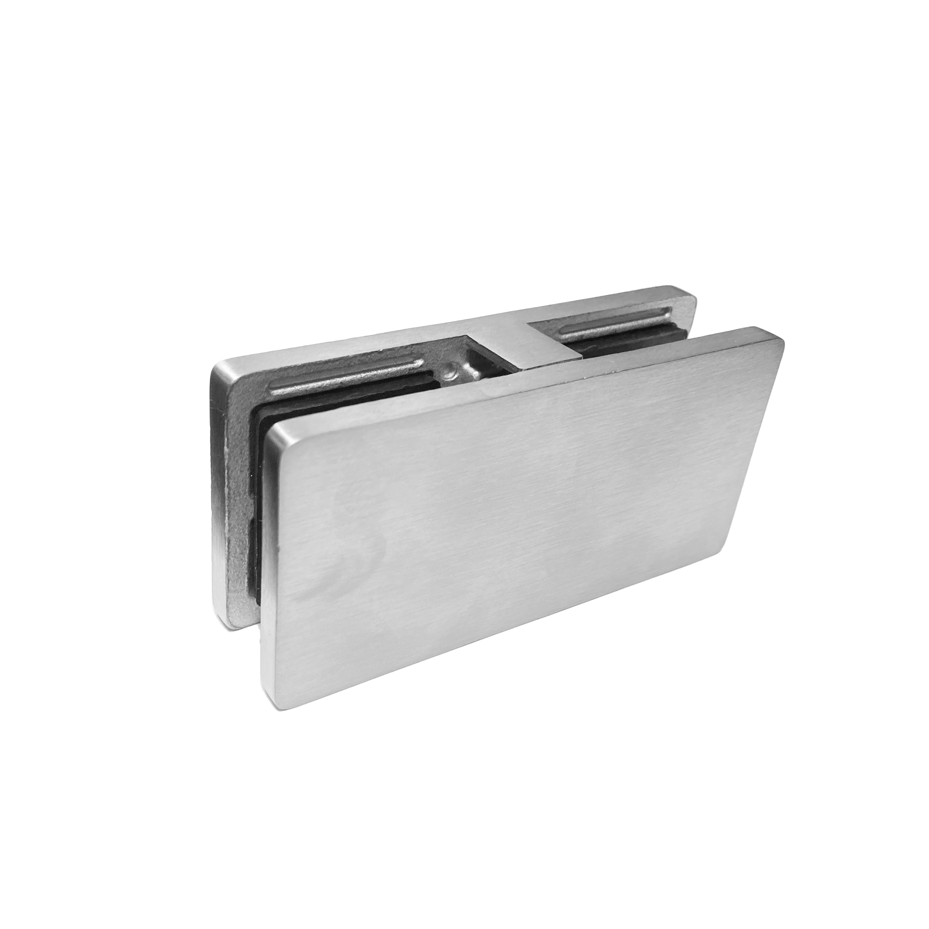 [BDIVE180SQ] DIVE Series GGH Pool Fence Hardware - Square Bracket - 180° Glass to Glass