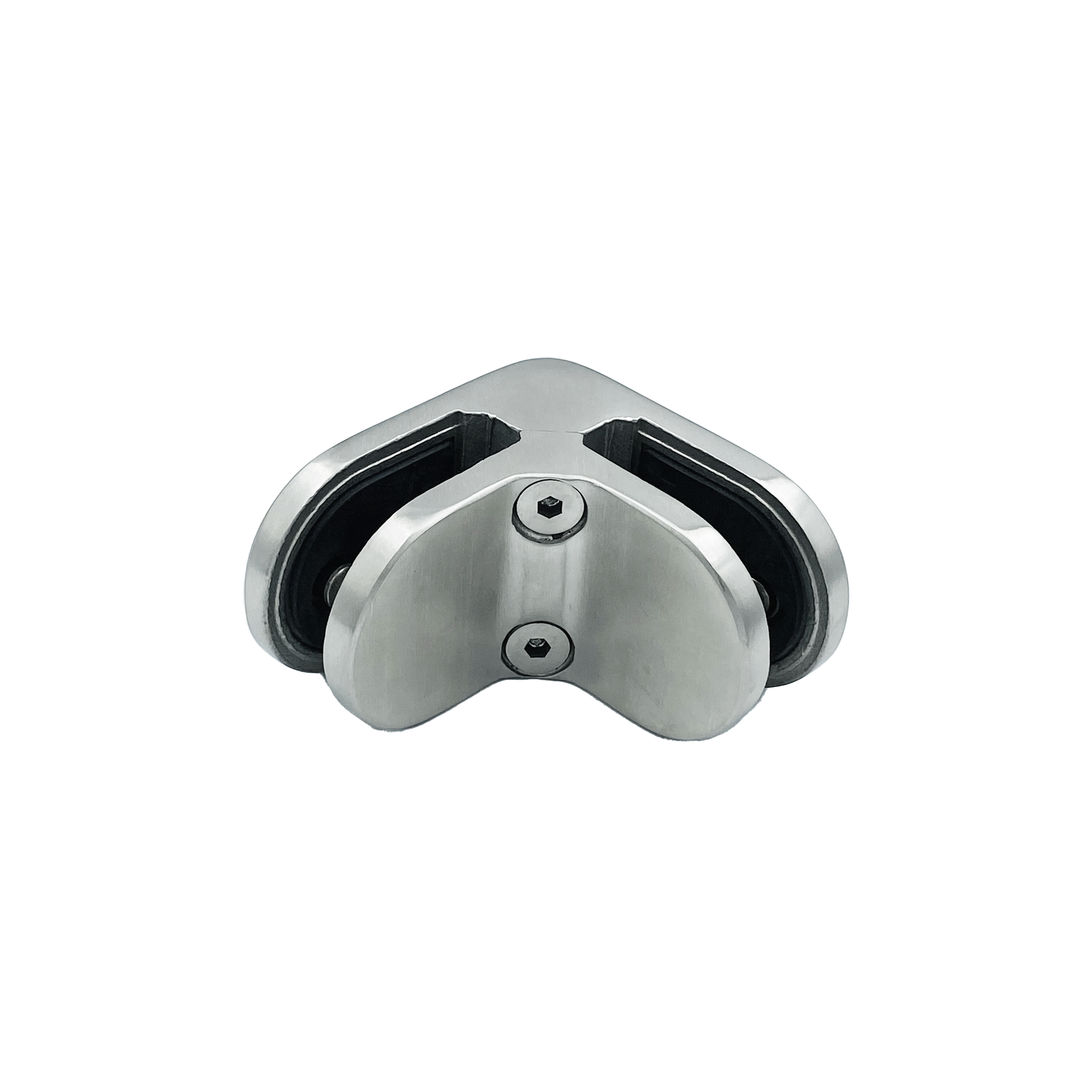 [BDIVE90] DIVE Series GGH Pool Fence Hardware - Round Bracket - 90° Glass to Glass