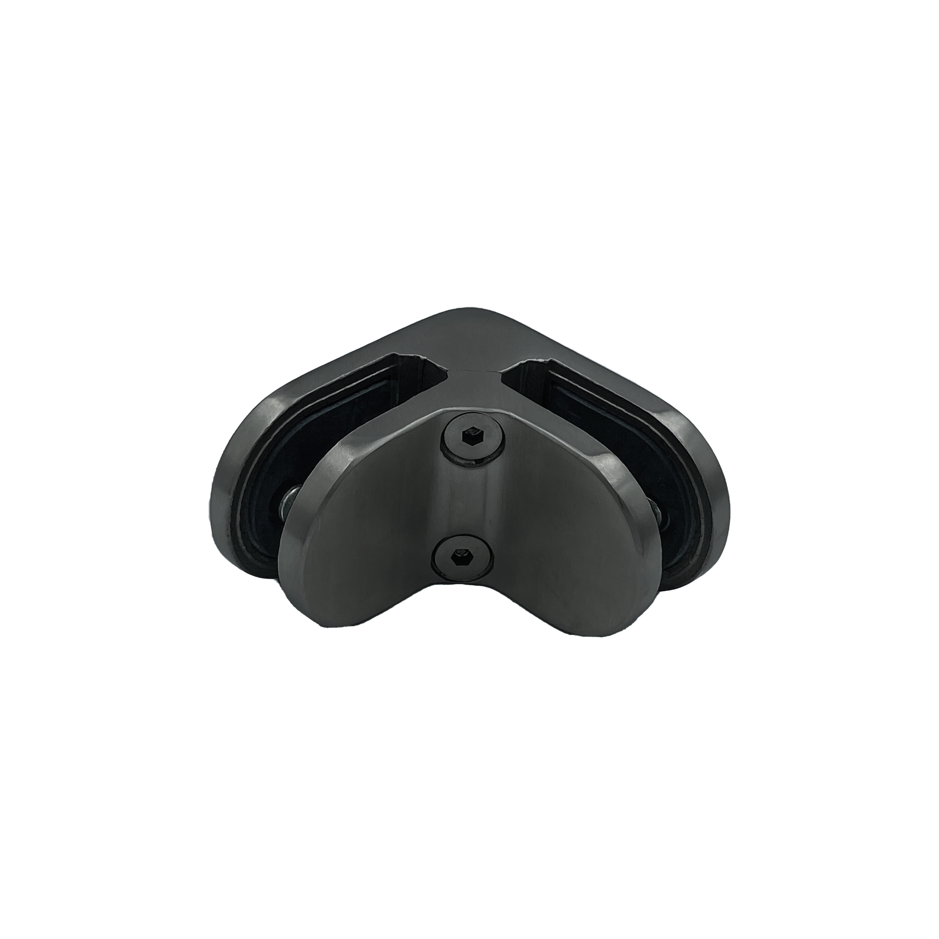 [BDIVE90] DIVE Series GGH Pool Fence Hardware - Round Bracket - 90° Glass to Glass
