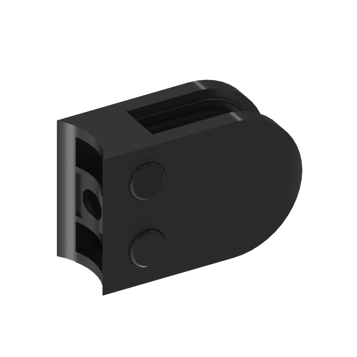 [RCLAM] PRO Series GGH Round Railing Clamp - Round Back - 67x45mm