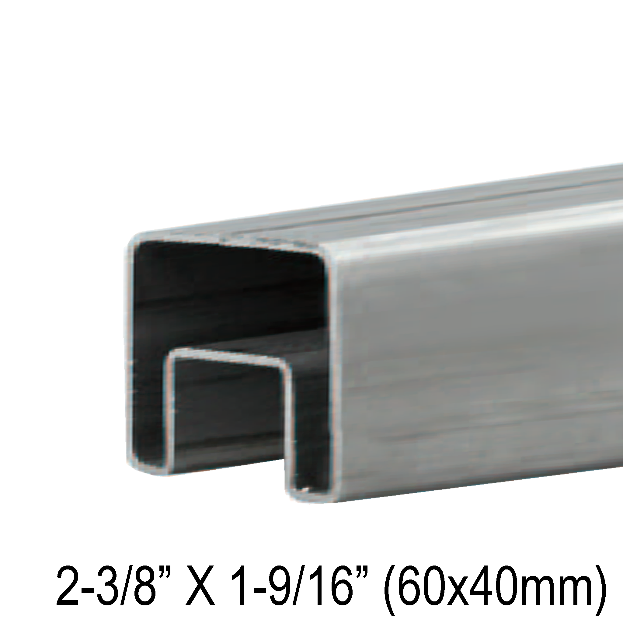 [CR60X40] CRAIL Series GGH Caprail - 19' - 60 X 40mm Rectangle (SS316)