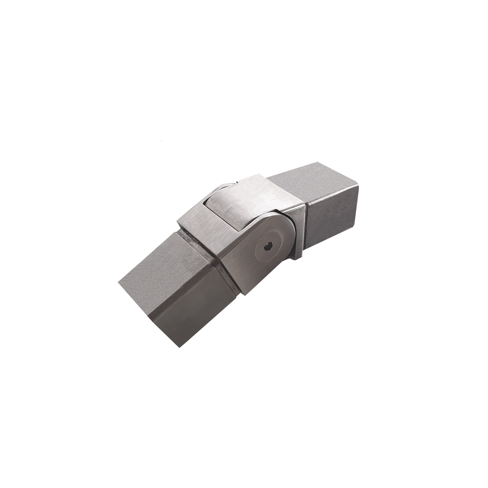 [CE1X1ADJ90V] CRAIL Series GGH Caprail - Elbow - 1 X 1" Square - Adjustable 90° Vertical