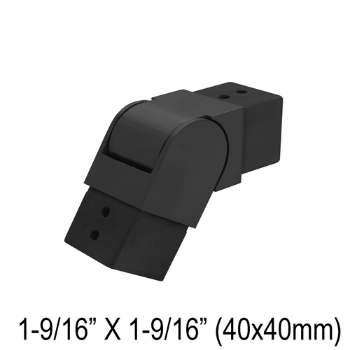 GGH Caprail - Elbow - 40mm Square - Adjustable Downward