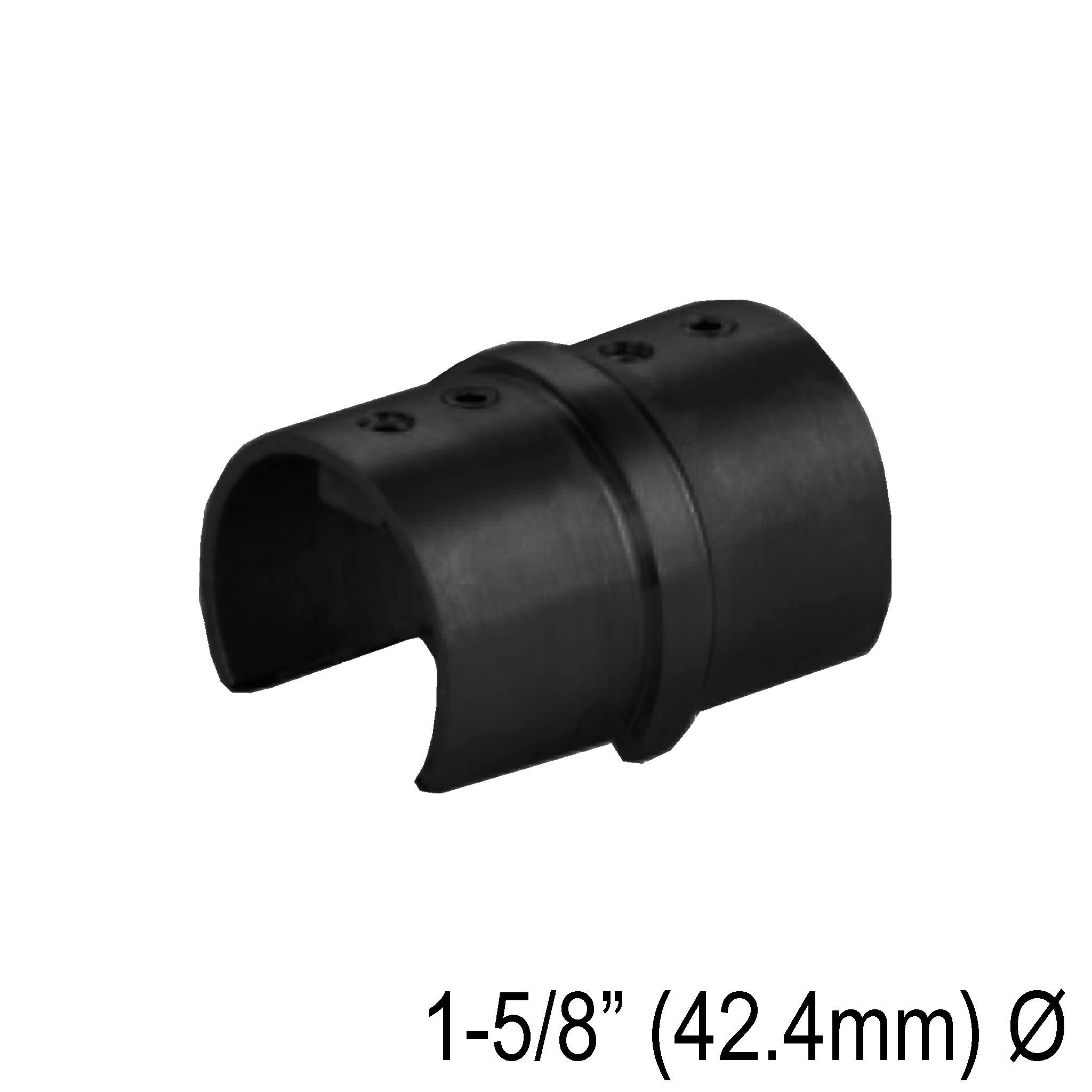 [CE42.4F180] CRAIL Series GGH Caprail - Elbow - 42.4mm Round - Fixed 180°