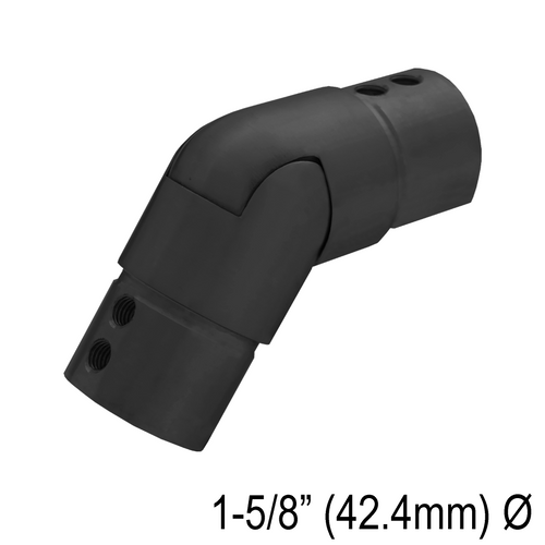 GGH Caprail - Elbow - 42.4mm Round - Adjustable Downward