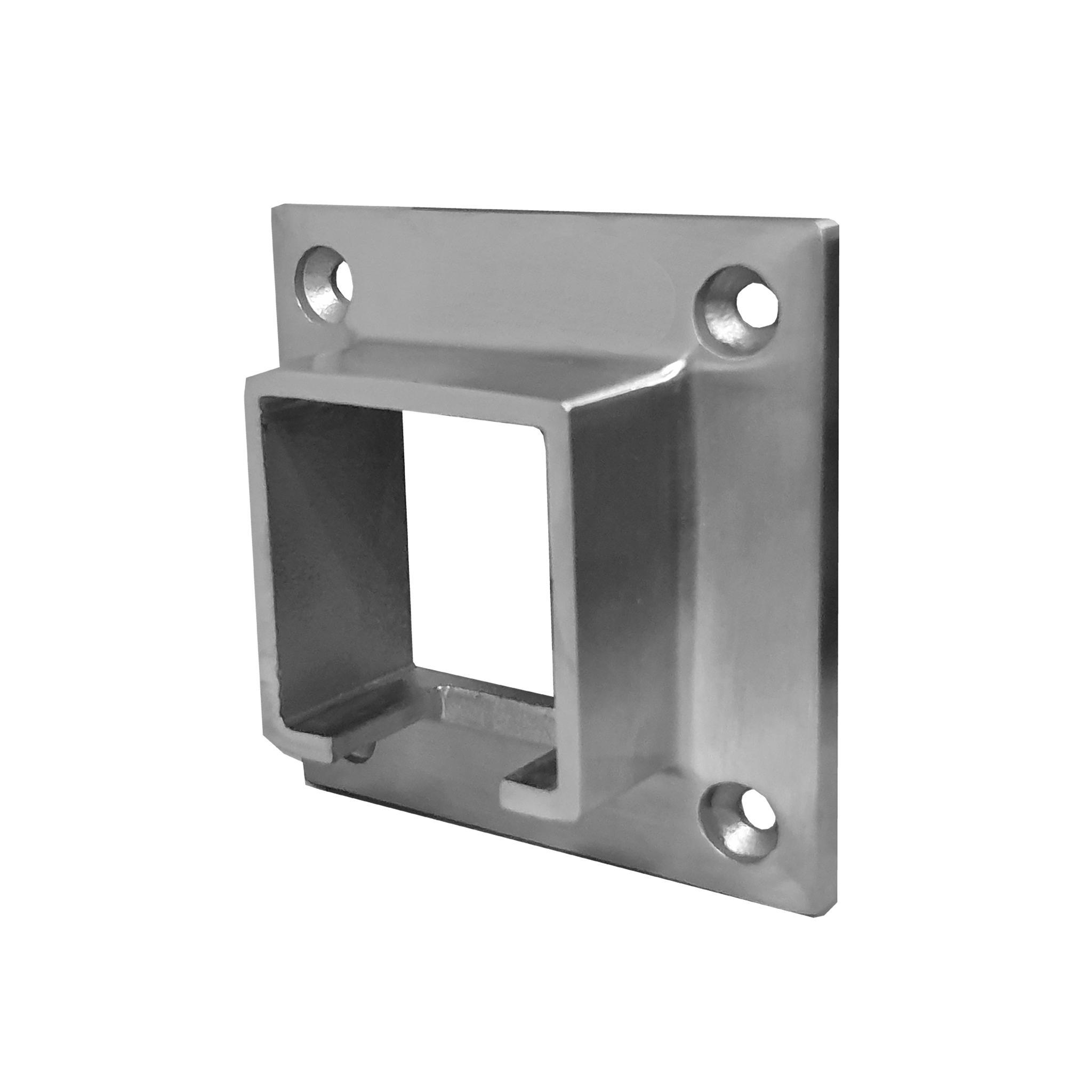 [WFC40SQ] CRAIL Series GGH Caprail - Wall Mount Flange for 40mm Square Caprail