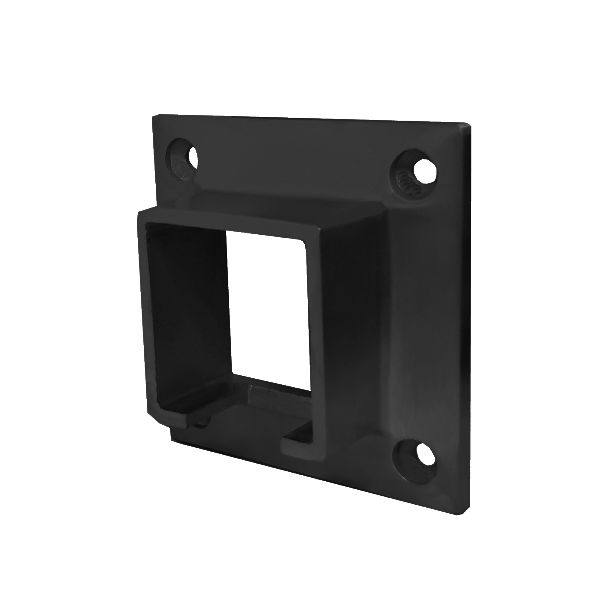 [WFC40SQ] CRAIL Series GGH Caprail - Wall Mount Flange for 40mm Square Caprail
