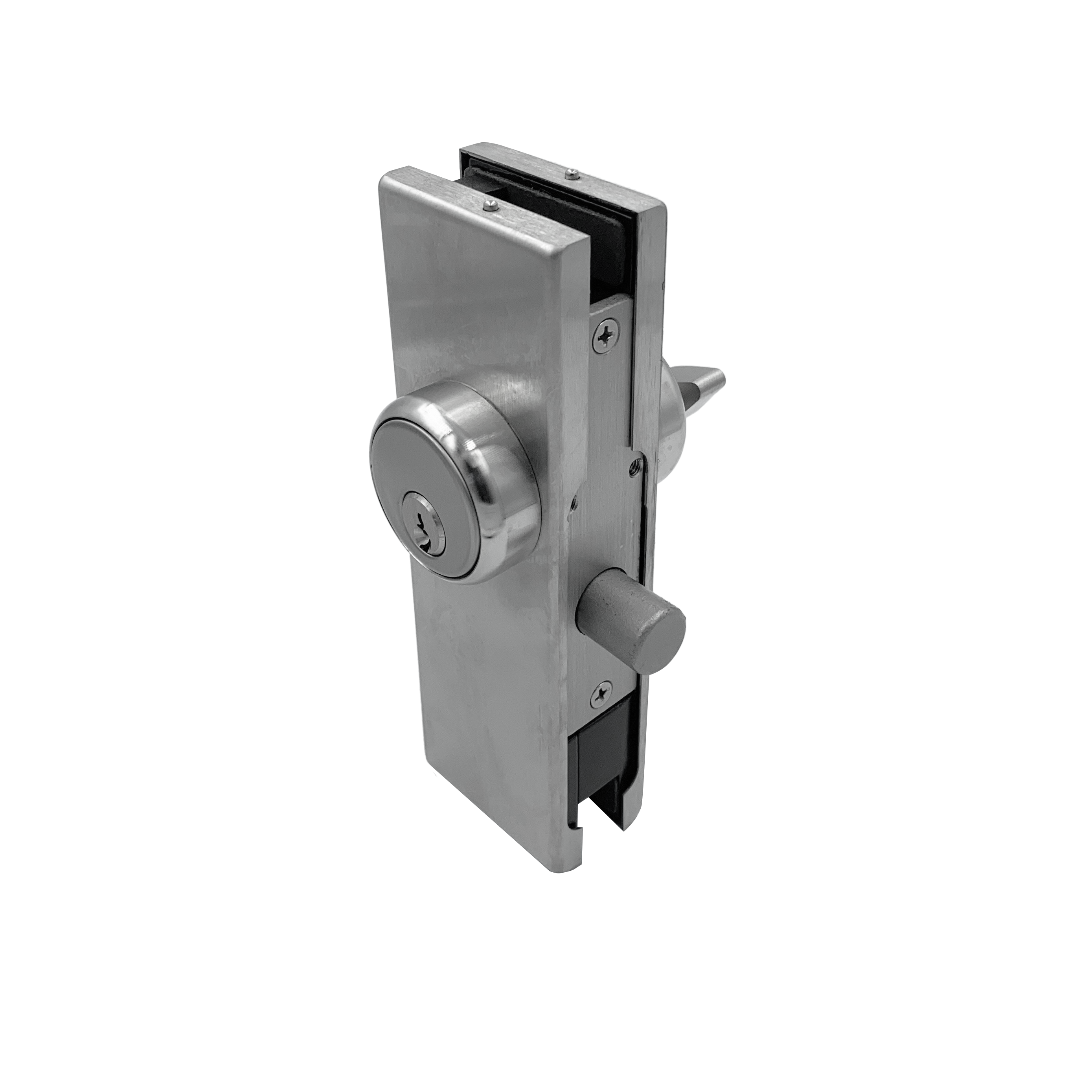 [GDLUS] GDL Series GGH Glass Door Lock - Patch Lock With American Style Cylinder