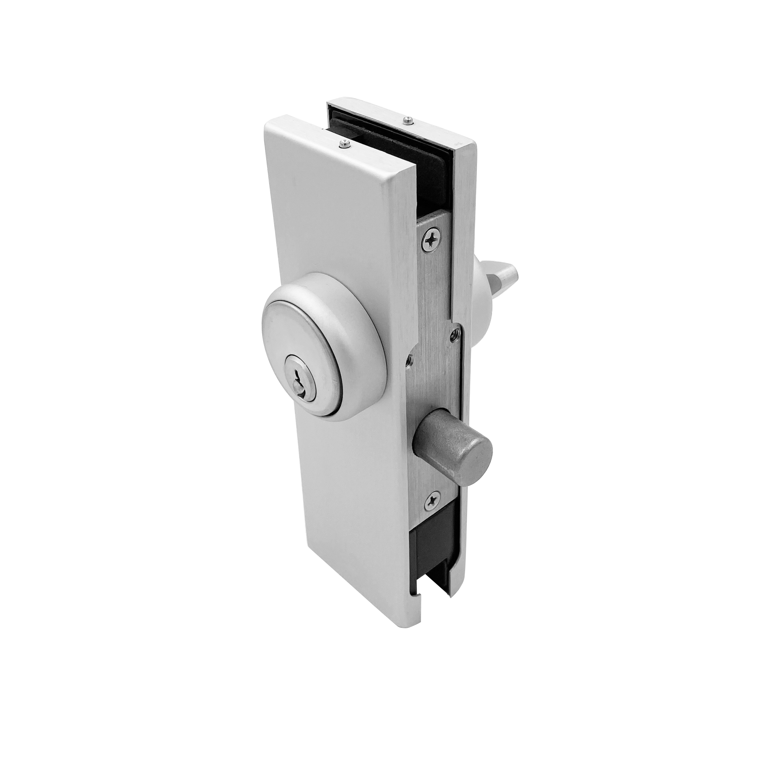 [GDLUS] GDL Series GGH Glass Door Lock - Patch Lock With American Style Cylinder