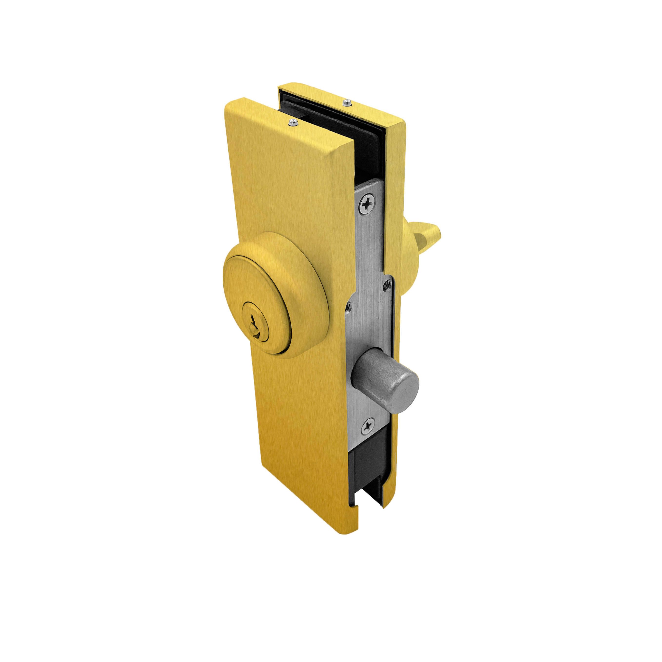 [GDLUS] GDL Series GGH Glass Door Lock - Patch Lock With American Style Cylinder