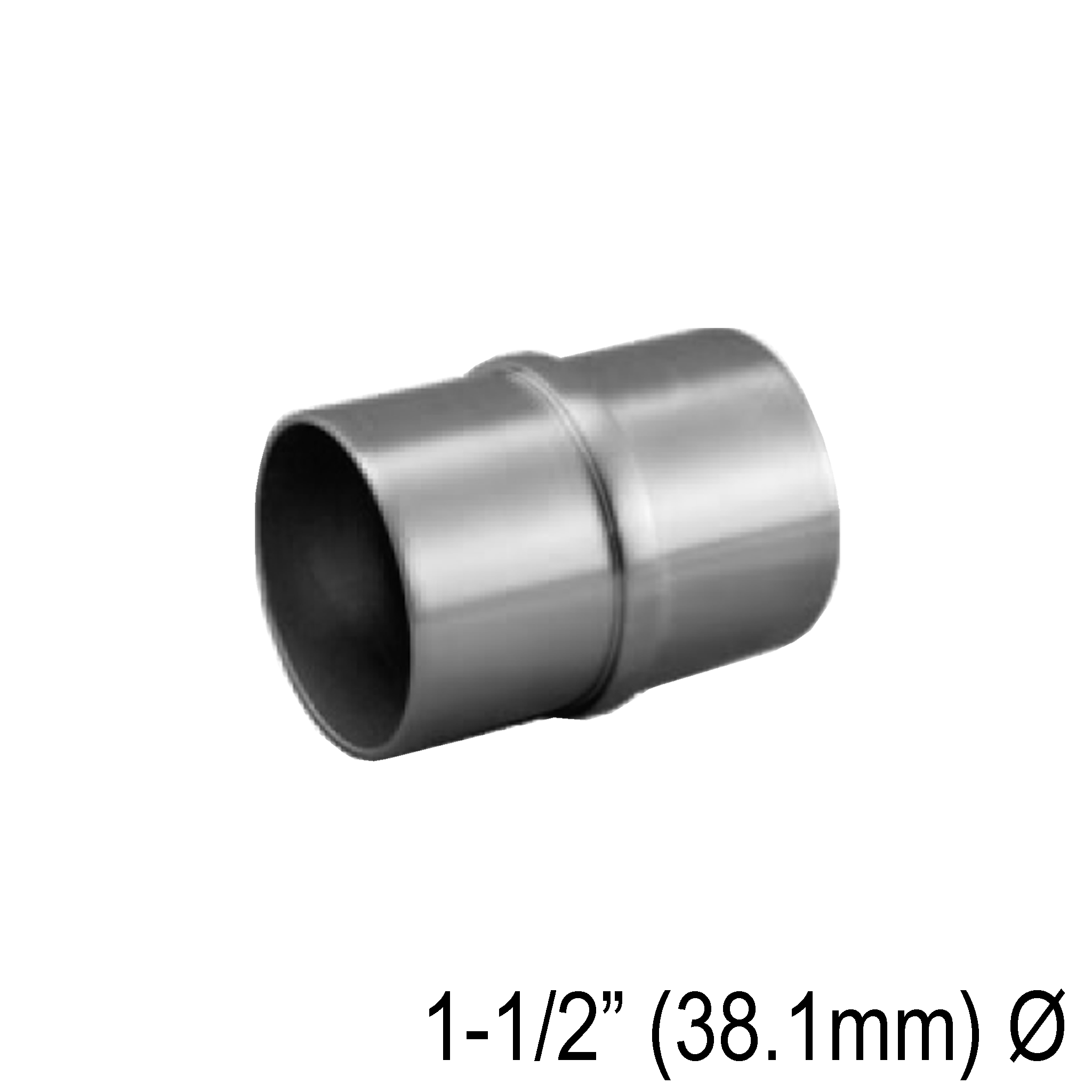 [E38.1F180] HRAIL Series GGH Handrail - Elbow for 38.1mm Round Handrail - Fixed 180°