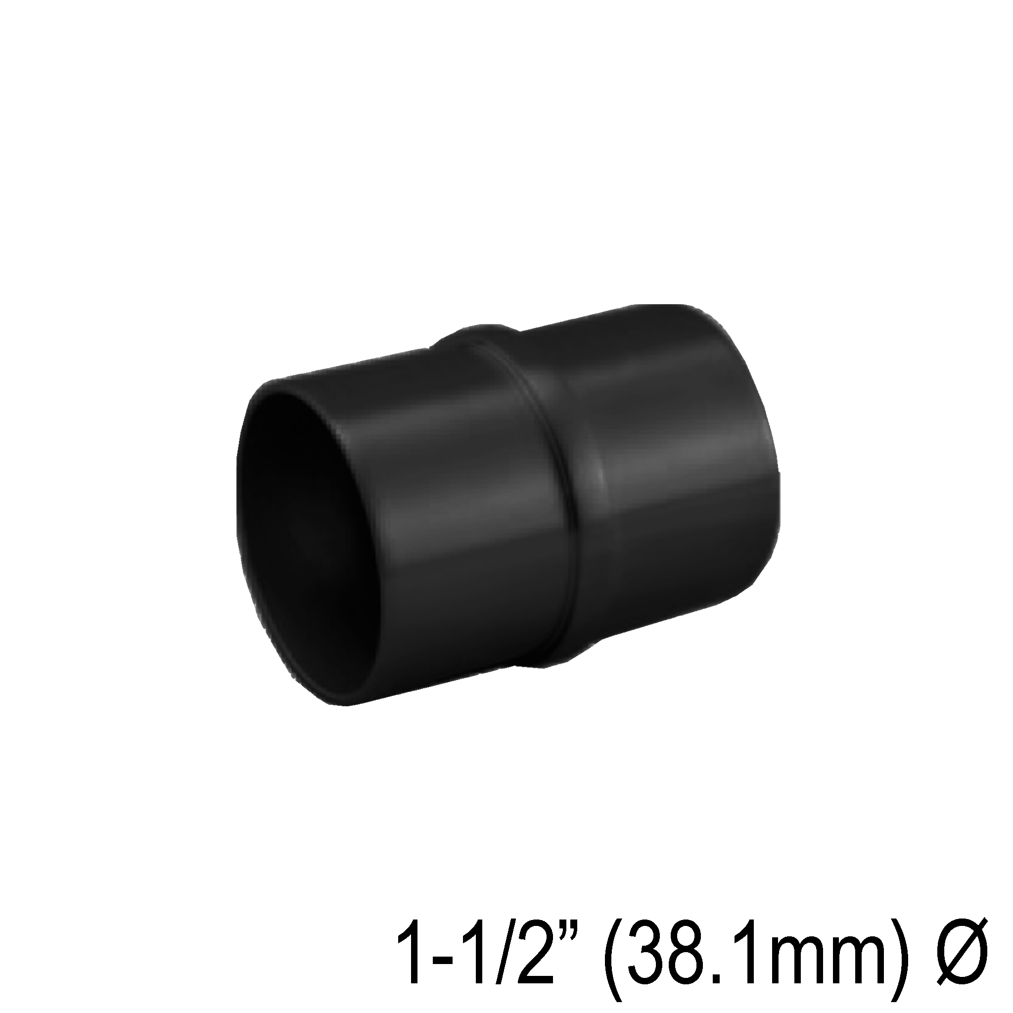 [E38.1F180] HRAIL Series GGH Handrail - Elbow for 38.1mm Round Handrail - Fixed 180°