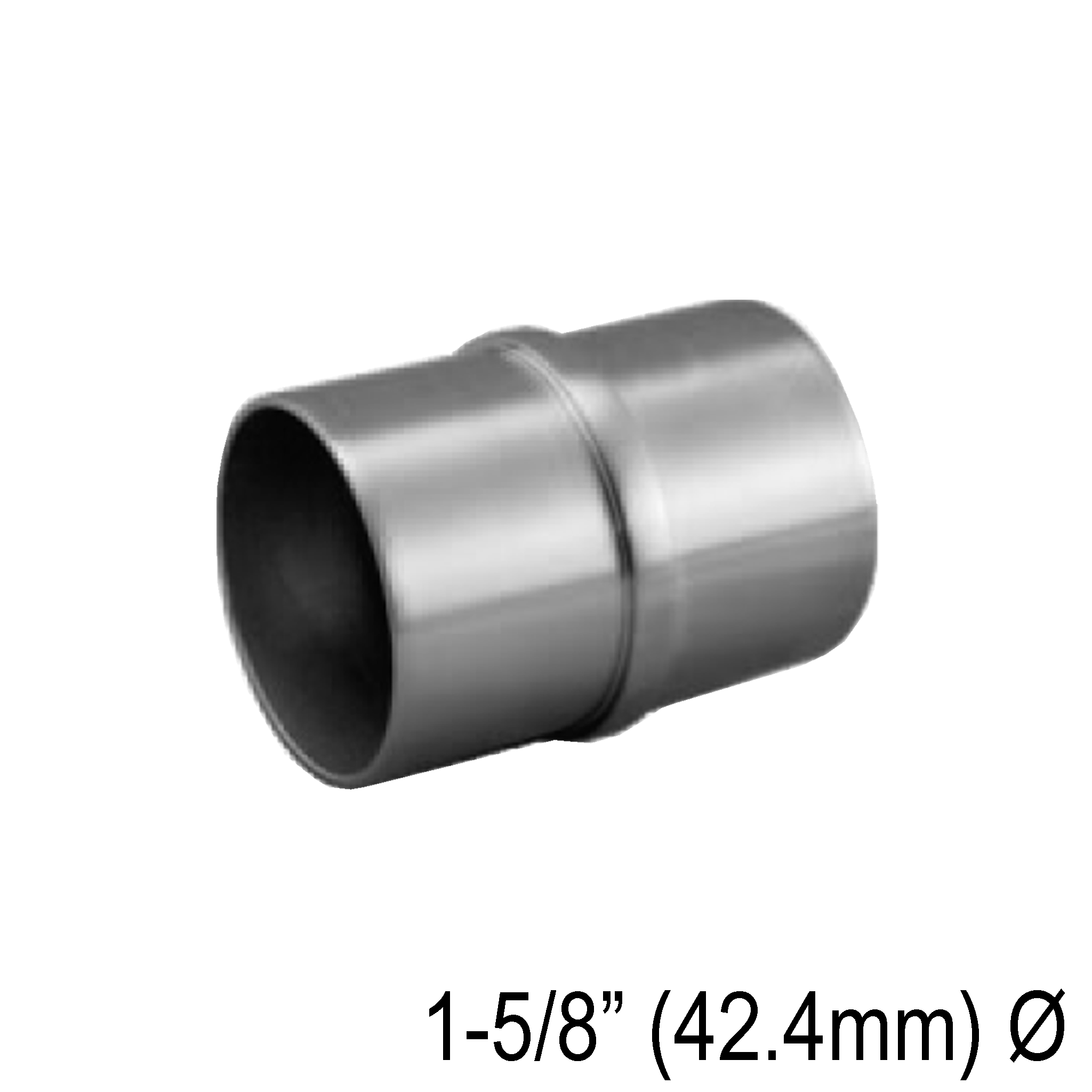 [E42.4F180] HRAIL Series GGH Handrail - Elbow for 42.4mm Round Handrail - Fixed 180°