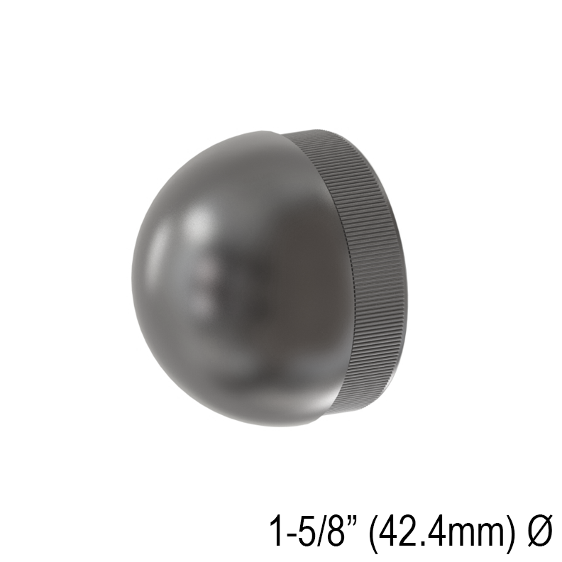 [END42.4B] HRAIL Series GGH Handrail - Endcap for 42.4mm Round Handrail - Ball